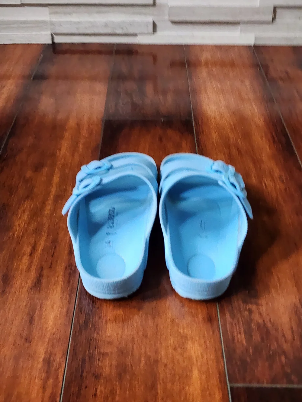 Birkenstock Arizona EVA Light Blue Sandals Kids EU 34 US 3 Waterproof